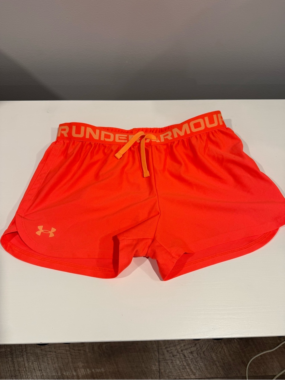Jordan Women’s Neon Orange Athletic Shorts